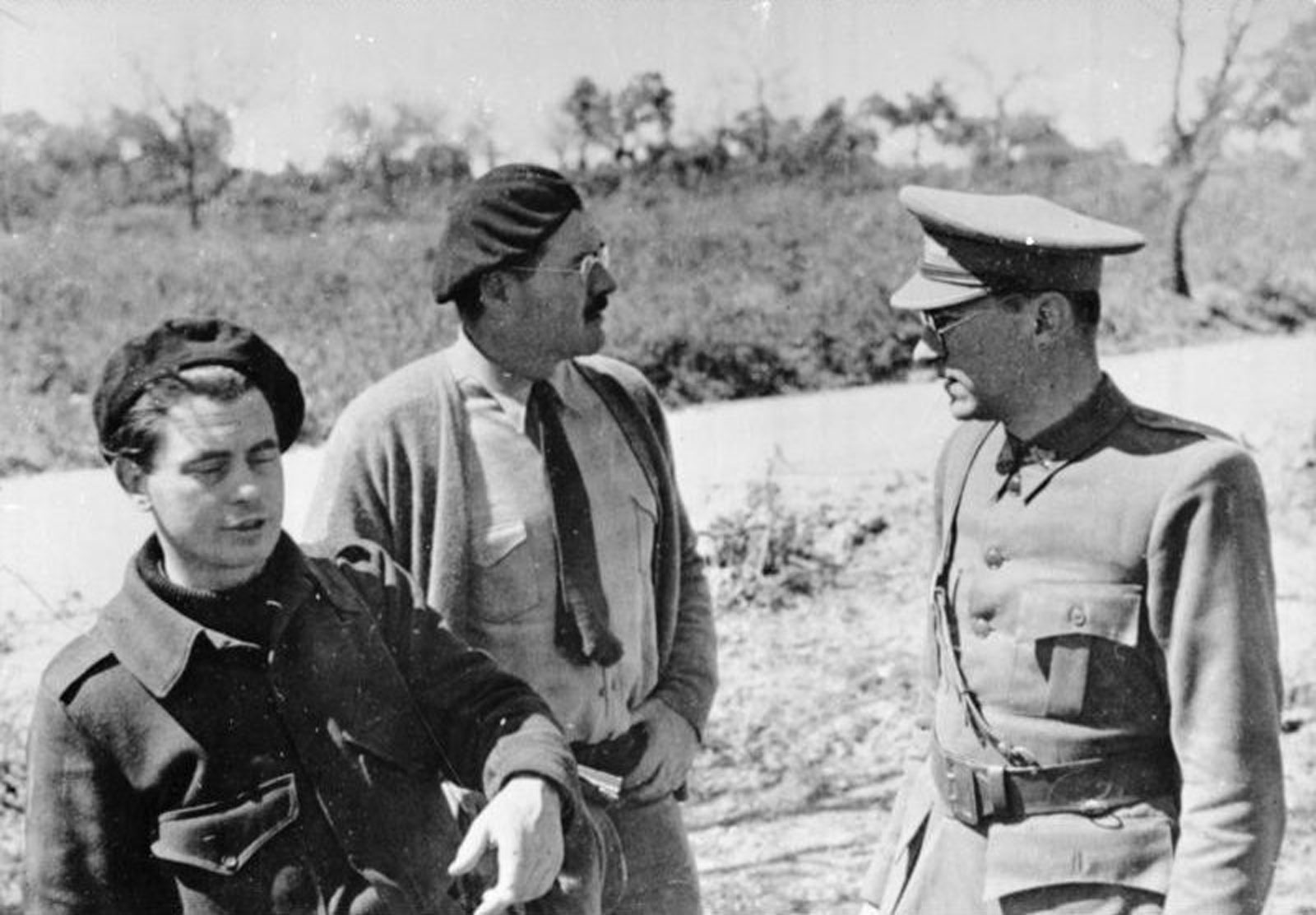 Ernest Hemingway in Spain During the Civil War